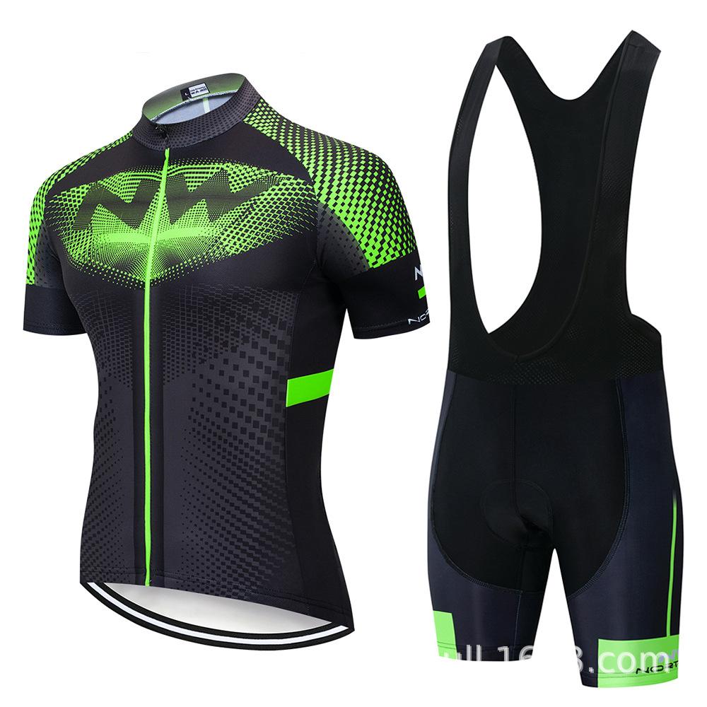 Summer NW Short Sleeve Strap Cycling Suit Men's Bicycle Suit Moisture Absorbing, Breathable and Sweating