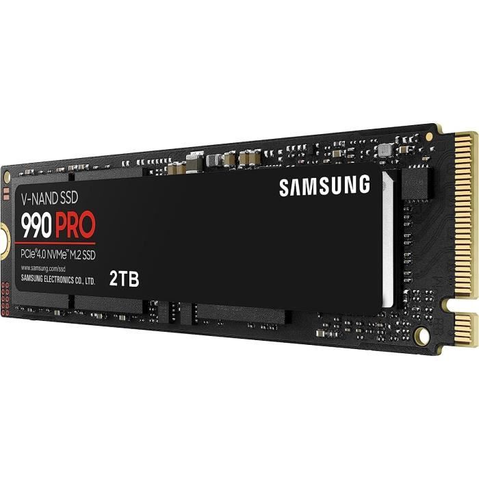 Samsung ssd interne 990 pro 2 to mz-v9p2t0bw