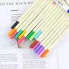 10pcs/15pcs Set Line Drawing 0.38mm Pen Color Extremely Fine Colouring Pen 0.38mm Pen for Water-based Marker Graffiti Painting