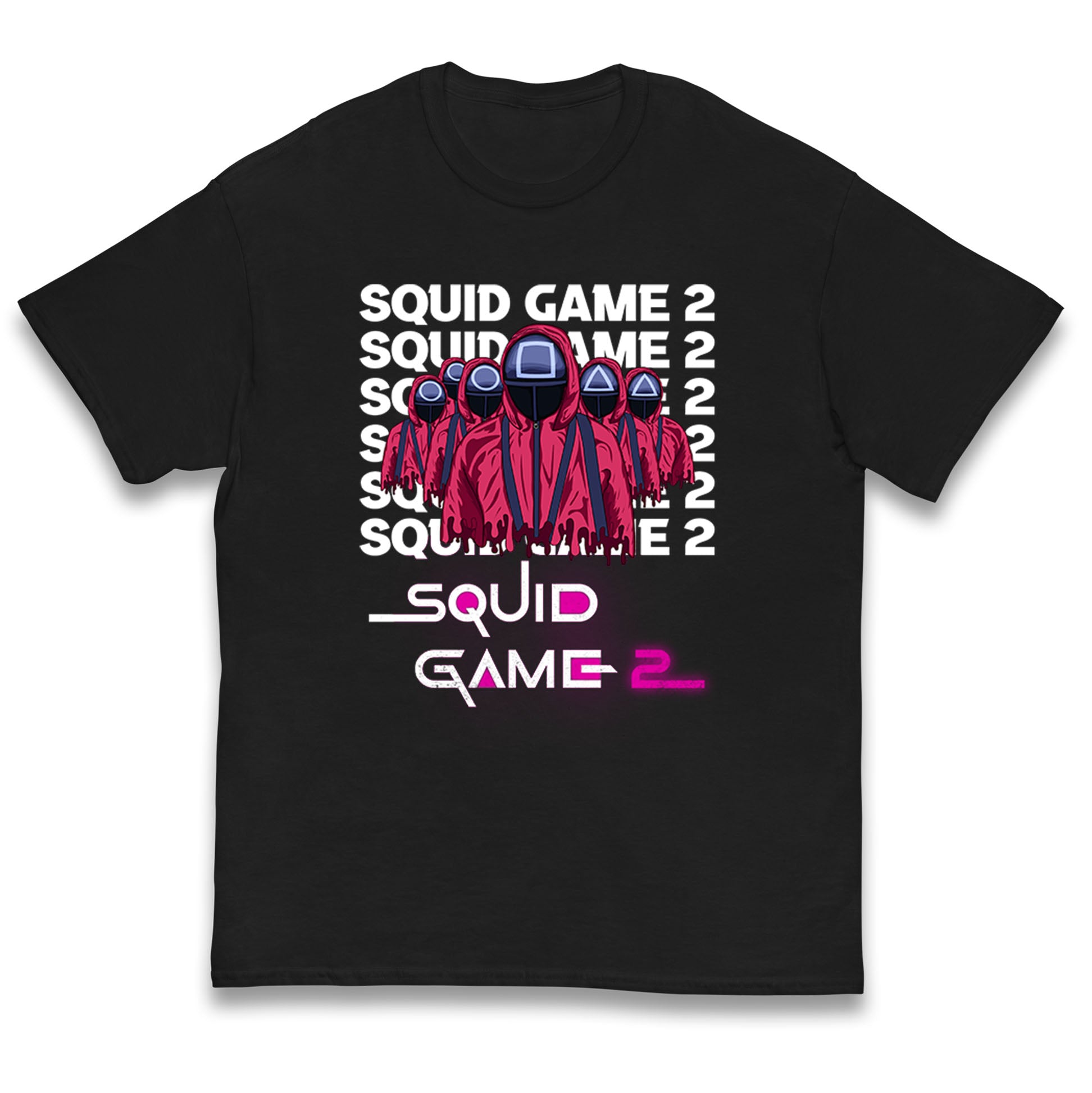 Squid Game Guards kids T Shirt 130