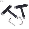 T-Type Skateboard All-In-One Wrench, Multi-Function Roller Skate Repair Tool with Screwdriver[YY9]