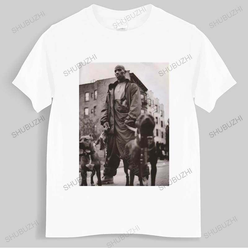 Classic Retro DMX T-shirt Harajuku American Rapper Funny Dark Man X Graphics Short Sleeve Men Hip Hop Style Tops Loose Clothes