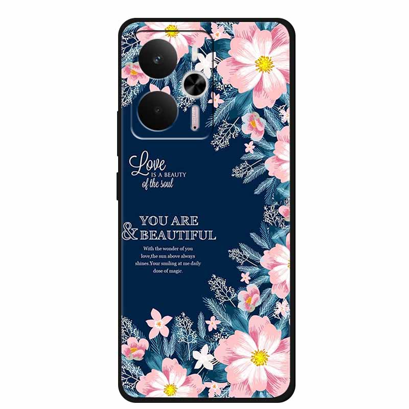 For Realme 14 Case Soft TPU Black Silicone Cover for Realme 14 5G Global RMX5070Soft Case Shockproof Cover RMX5070 Oppo Realme14