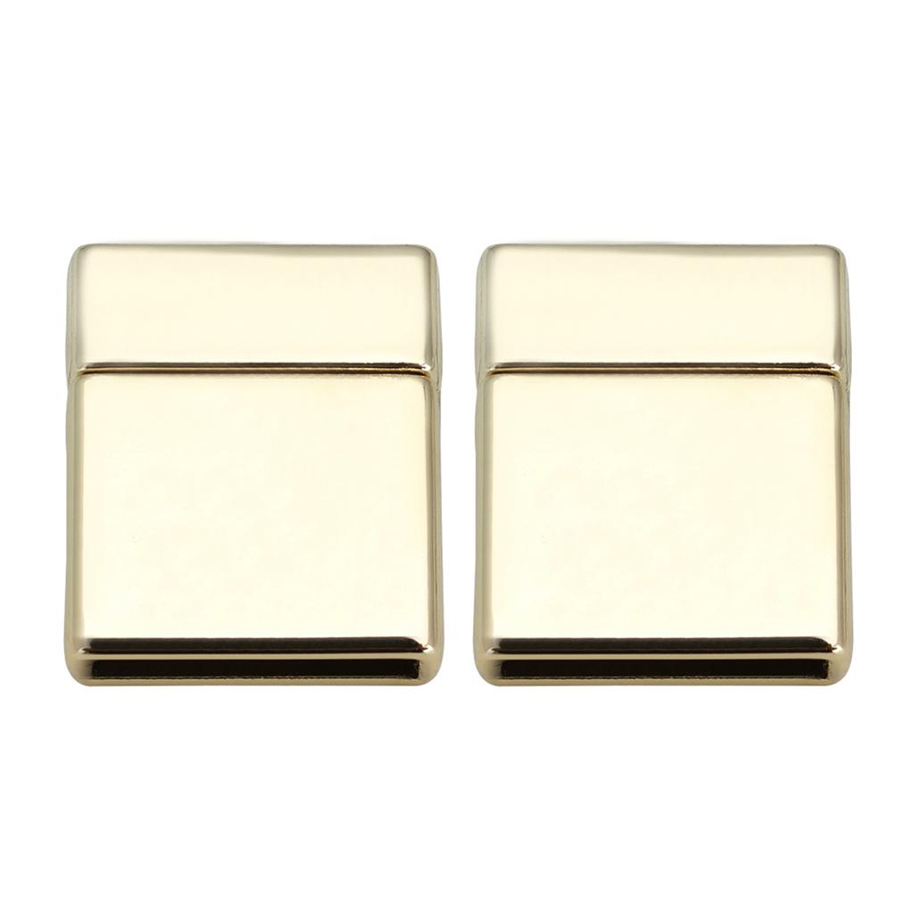 5-10pcs/lot High Quality Alloy Magnetic Buckles Flat Leather Rope Connectors Clasps For DIY Bracelet Necklace Making Accessories
