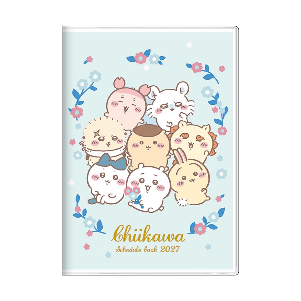 Sunstar Stationery Chiikawa Goods Character Planner 2027 Monthly B6 Flower S2959755