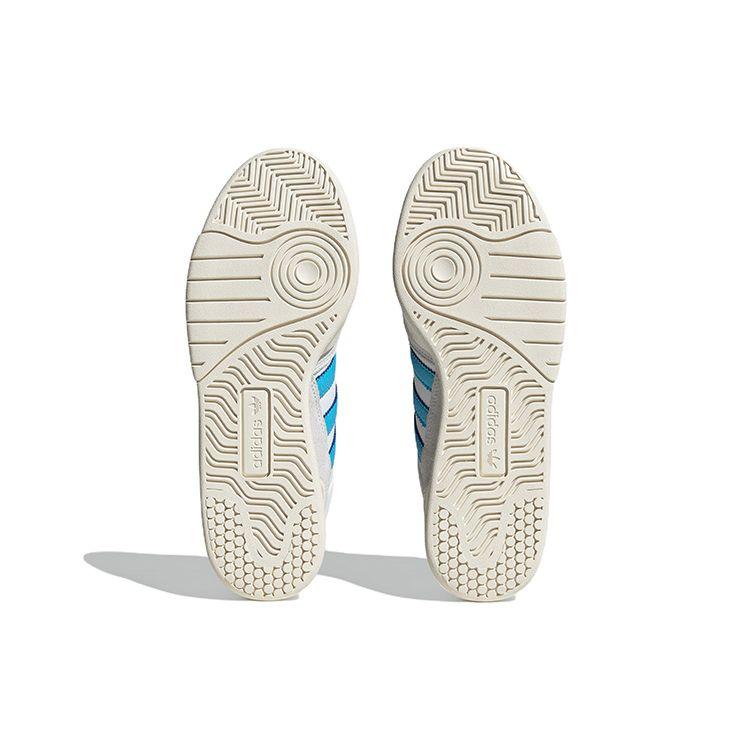 Adidas Originals Courtic Non-Slip Durable Lightweight Low-Top Skate Shoes Unisex Sneakers Gray Blue ID4078