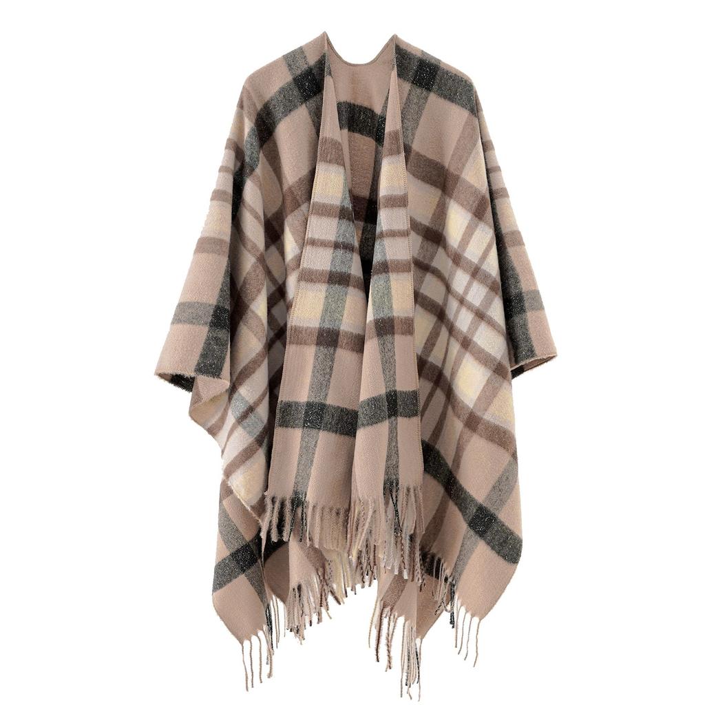 Sciarpe calde autunnali e invernali, scialli, classiche cinghie a quadri, cardigan e coperte calde per uso esterno