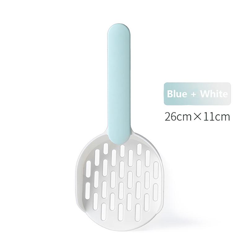 Pelle à litière pour chat Outil de nettoyage pour animaux de compagnie Pelle en plastique Produits de nettoyage pour sable pour chat Toilettes pour chien Cuillères à nourriture pour chat Fournitures pour chat