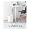 Yamazaki Jitsugyo Trash Can Tower Square White 2915