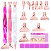 5D Diamond Resin Point Drill Pen Replacement Metal Point Drill Pen Head Cross Stitch Diamond Painting Accessories Tool Set