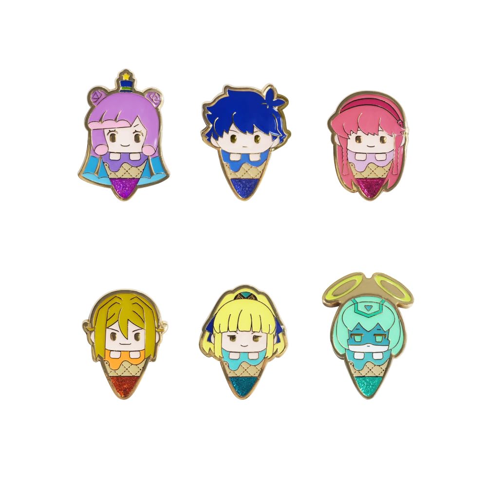 

TV Anime is a Cute Ice Tapi Pins Box Puniru Slime 6-Piece