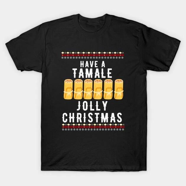 Tamale Jolly Christmas Ugly Sweater Made in Australia T-Shirt L