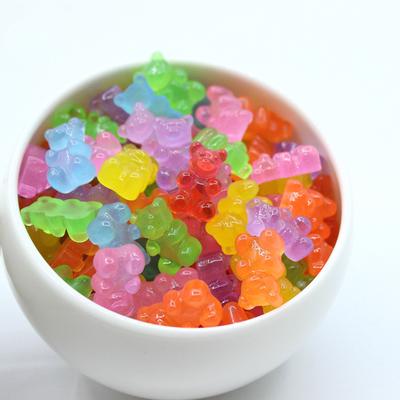 Slime charms Colorful Mini Donut Addition Slime Filler for Slime Polymer Addition Slime Accessories Toy Model Tool for Kids Toys 4