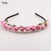 Rose Flower Headband Festival Wedding Garland Summer Beach Boho Floral Hairband