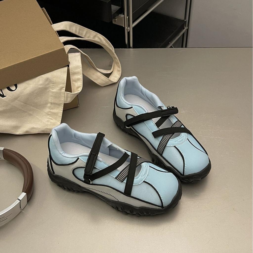 Sports Mary Jane Shoes Autumn 2025 New Korean Version of Sports Forrest Gump Shoes Breathable Mesh Casual Versatile Women's Shoes