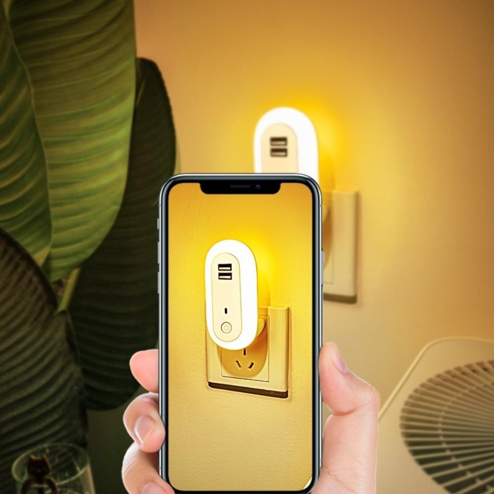 Wall-mounted Bedroom Light Dimmable Bedside Lamp Portable LED Night Lamp