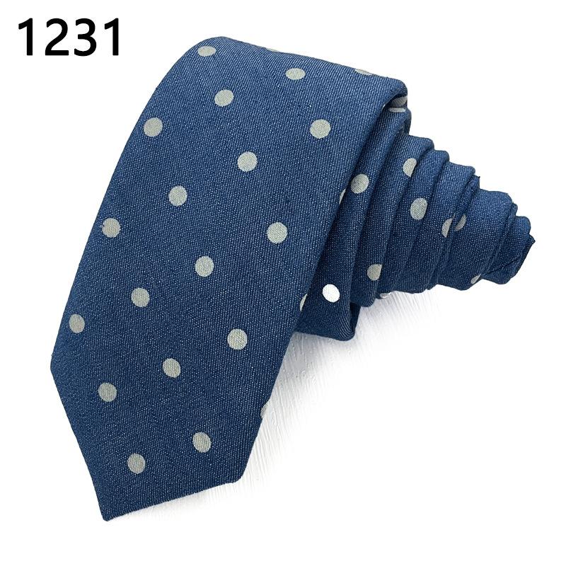 Cotton Printed Plain Men'S Tie Wedding Hand-Made Flower 6Cm Floral Tie