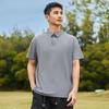 Unisex Summer Ice Silk Polo Shirt, Short Sleeve, Elastic Business-Casual, Custom Logo Option