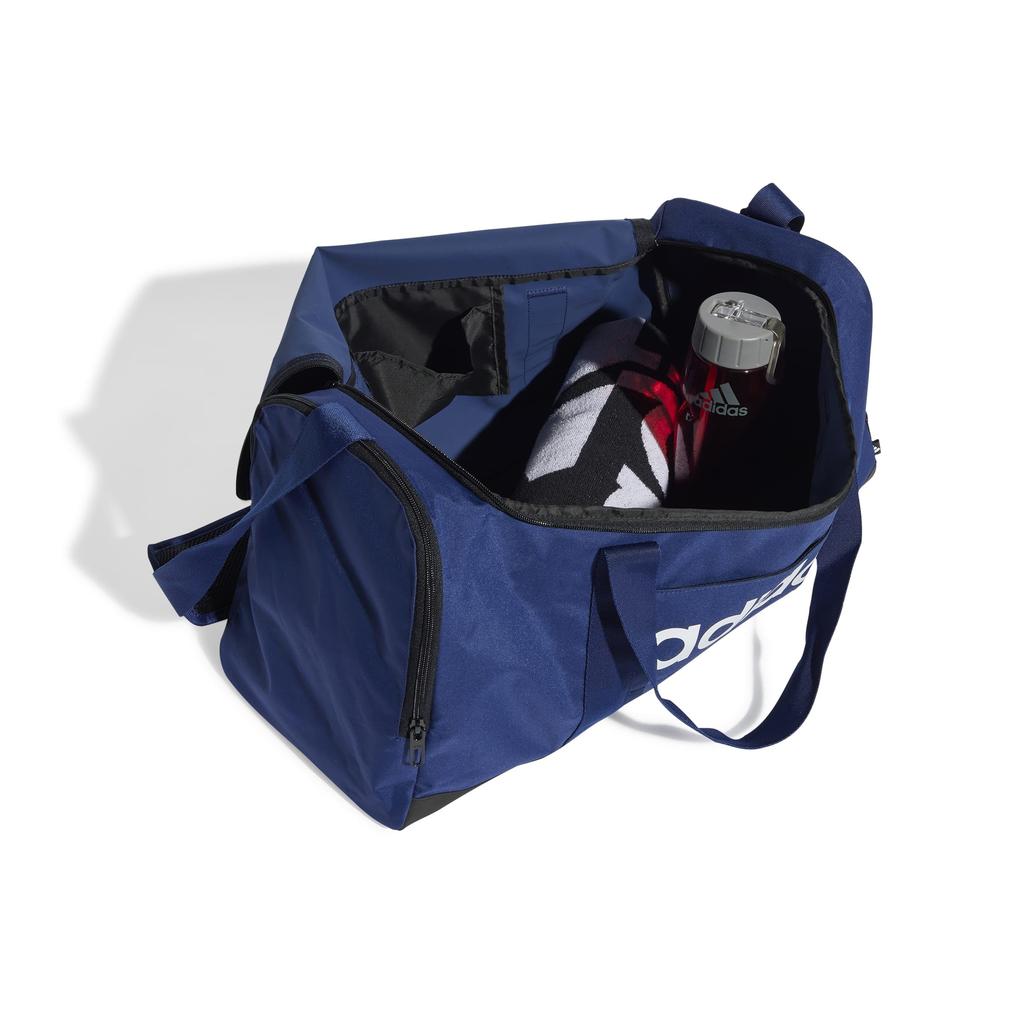 Adidas Linear Duffel 1 Dark Bag, cm, KWQ26, Blue/White (IN6116)