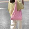 Knitted Bag Vintage Hollow Hand Woven Bag Shoulder Bag Woolen Handbag