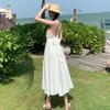 Summer Sexy Backless Beach Long Dress Women's Vacation Boho Dresses
