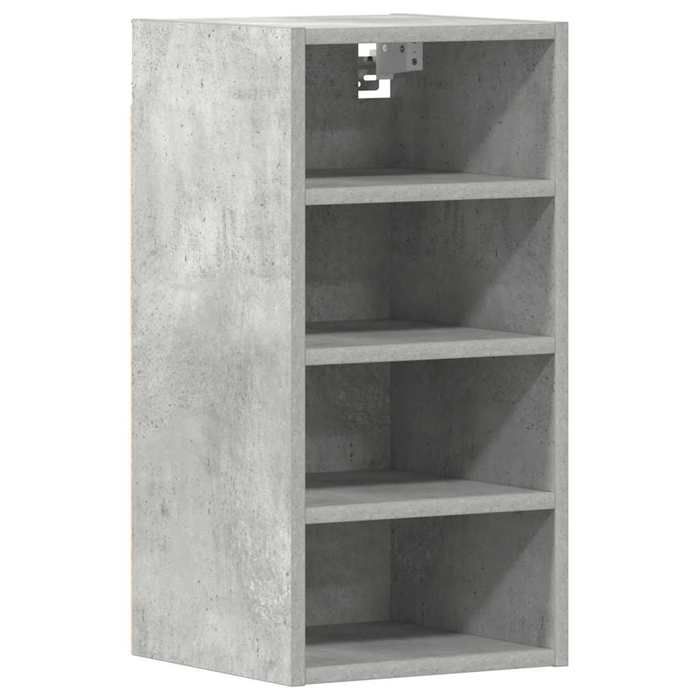 VidaXL Wall-mounted Cabinet "Riga" Concrete Grey 30 X 29.5 X 60 Cm Engineered Wood 854169