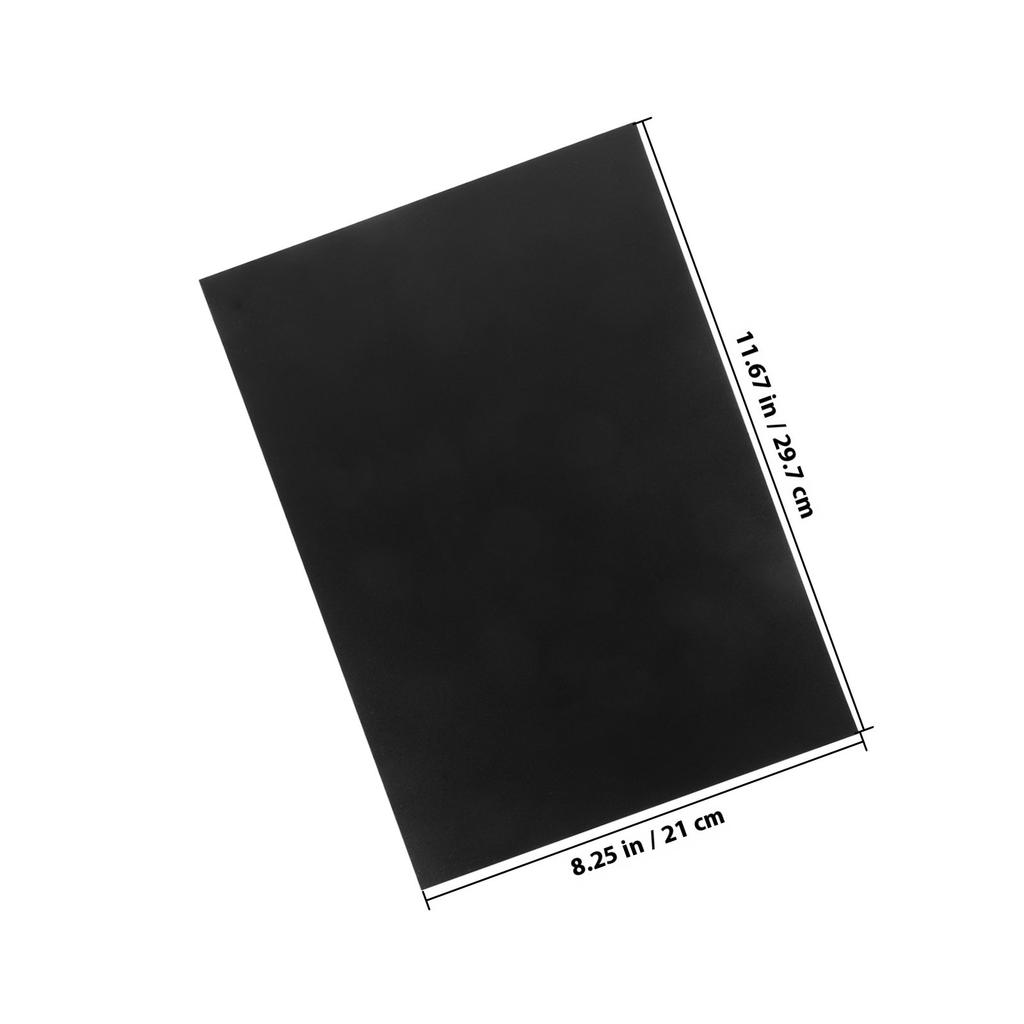 10Pcs Frosted Plastic Sheets Versatile Thermoplastic Sheets for Picture Frames Protective Covers Display Panels Crafts Making