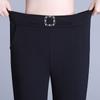 Office Lady Fashion Slim Flare Suit Pants Spring Autumn Korean Elastic High Waist Solid Women Clothing All-match Casual Trousers