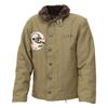 Deck Jacket with US Navy WWII Nakata Shoten [SESSLER] N-1 Patches, Replica, Military, Sessler, (JP, Alphabet, Small)