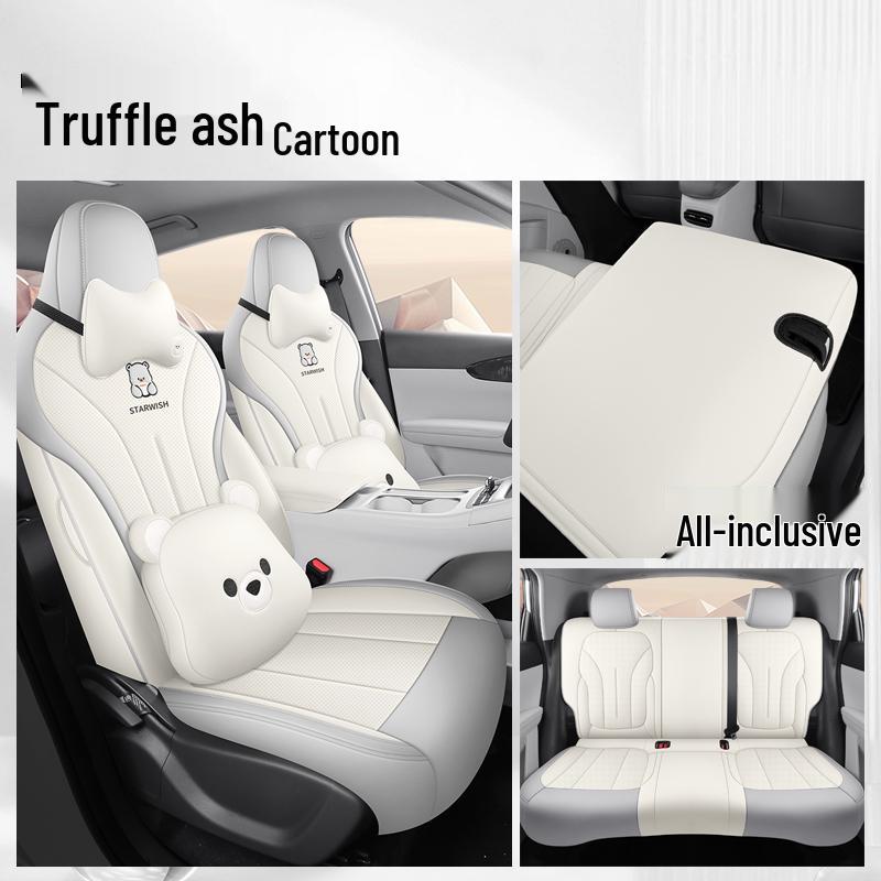 Star Wish Universal All-Season Full Coverage Car Seat Cushion Cover