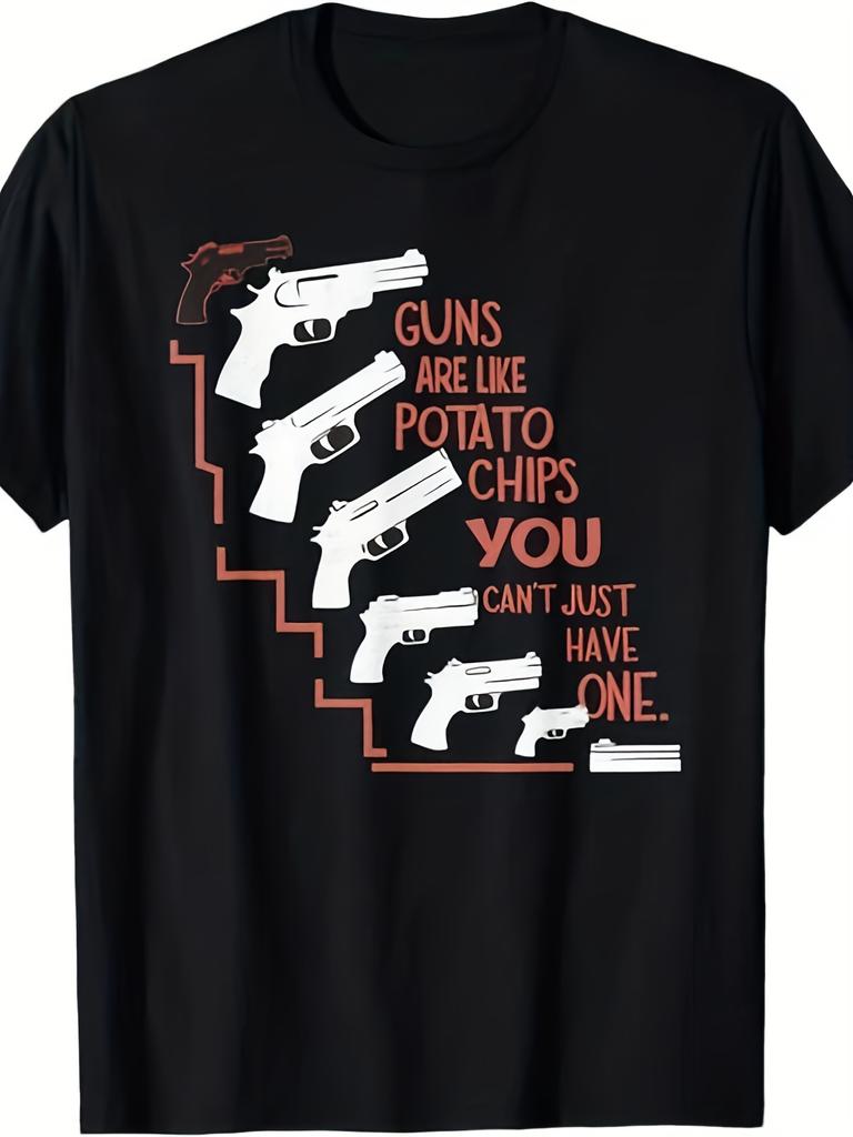 Men'S T-Shirt with a Fun Quote On Gun Rights - Featuring a Second Amendment Design, Comfortable Fit