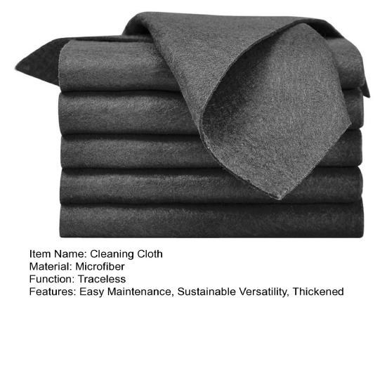 Čisticí hadřík z mikrovlákna Zesílený Nepouštějící vlákna Opakovaně použitelný Hadřík z mikrovlákna Kuchyně Okno Sklo Auta Absorpční hadr