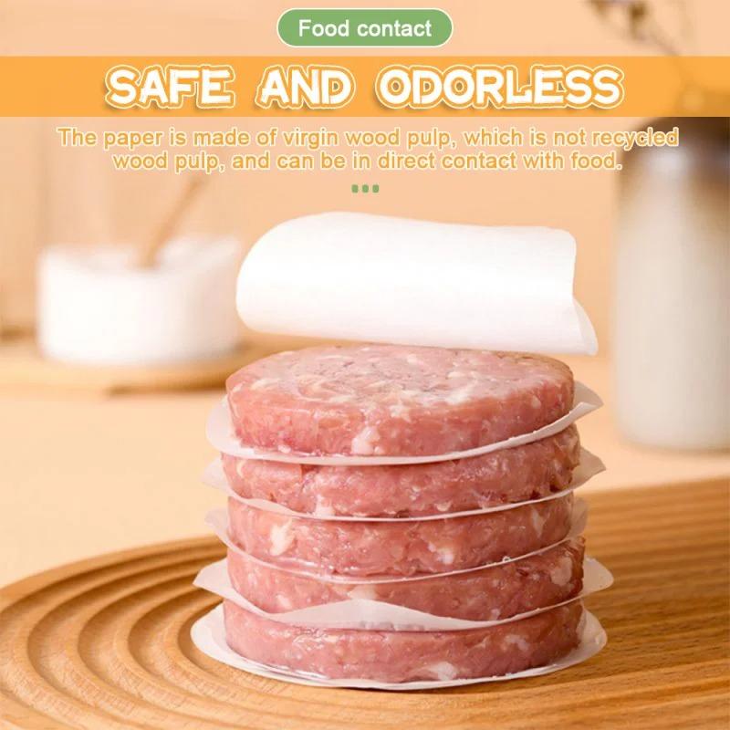 Hamburger Meat Press Maker PP Round Shape Non-Stick Stuffed Burger Patties Beef Grill Pie Press Mould Maker Kitchen Accessories