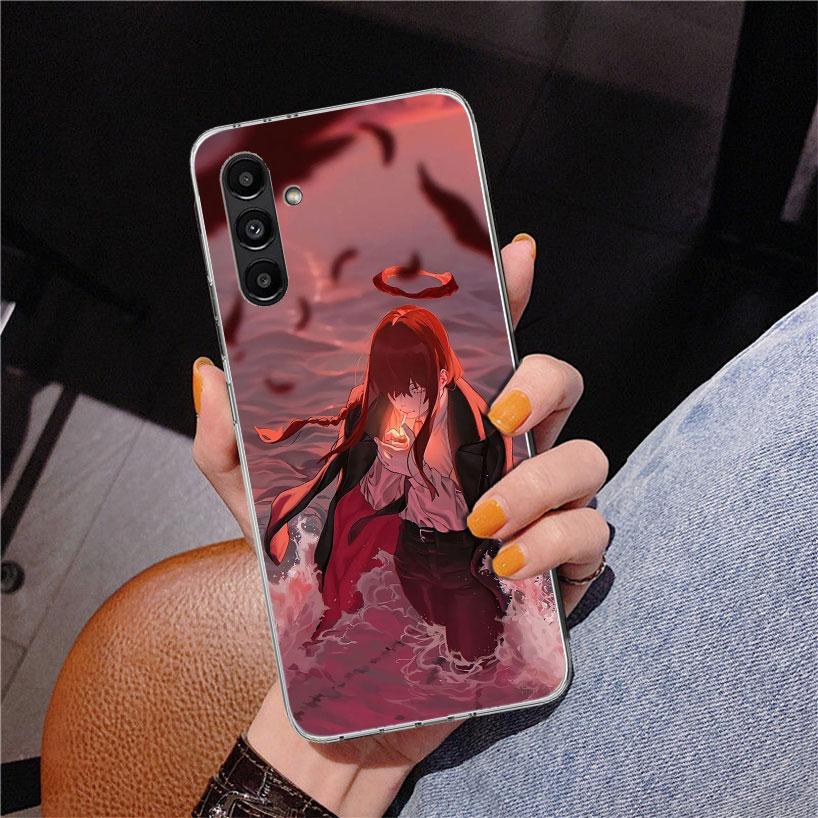 

C-Chainsaw Mans Makima Phone Case For Samsung Galaxy A17 A16 A15 A14 A13 A57 A56 A55 A54 A53 A37 A36 A35 A34 A33 A26 A25 A24 A23 Samsung A03