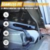 2PCS Hood Light Mount Brackets Compatible with Land Rover Defender 90 110 130 2020-2025 Carbon Steel Expansion Hood Led Mount Spotlight Bracket Kit