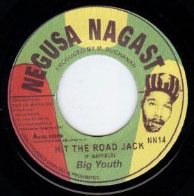 7inch Record BIG YOUTH - Hit The Road Jack / Hell Is For Her NN14 Negusa Nagast UK Reggae, Ska & Dub Used