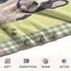 1Pc Cute Dog Patchwork Print Flannel Blanket High Quality Warm Comfortable Cover for All Seasons Perfect for Gifts Home Decor