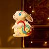 DIY Rabbit Lantern Light-up Chinese Style Lantern 3D Waterproof Lantern Photo Prop for Mid-Autumn Festival Celebration Party Decoration