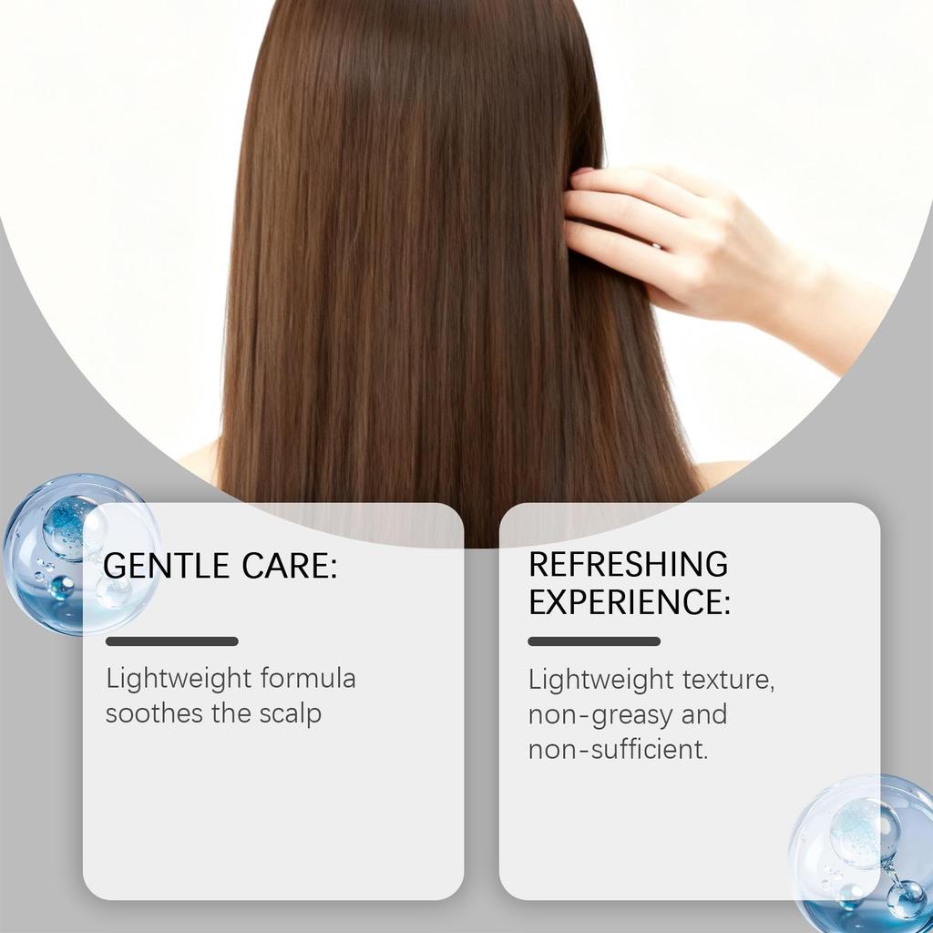 Essenza volumizzante per le radici: Aggiungi Volume, Ammorbidisci i Capelli Secchi e Idrata Senza Ungere