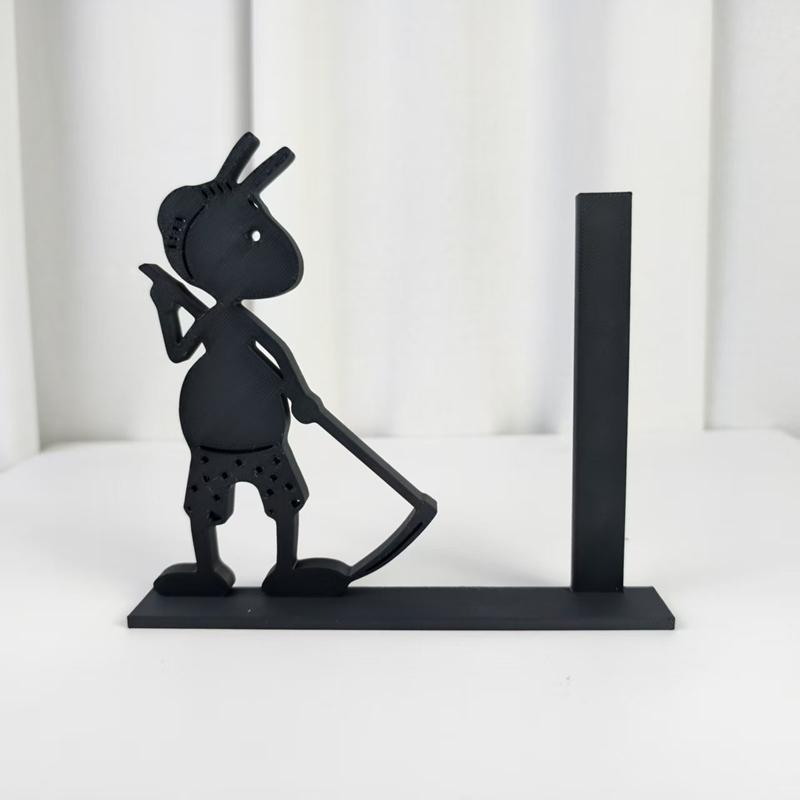 3D Printed Ant-Shaped Paper Towel Holder - Cute & Practical Bathroom/Office Decor, Space-Saving Organizer for Kitchen/Toilet