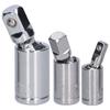 Adaptor universal pentru chei tubulare cu clichet, 3 buc., 1/2, 3/8, 1/4, din oțel crom-vanadiu