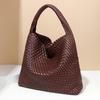 Hand-woven Women's Bags, Daily Casual Shoulder Bags, Large-capacity Underarm Bags, Bucket Bags.