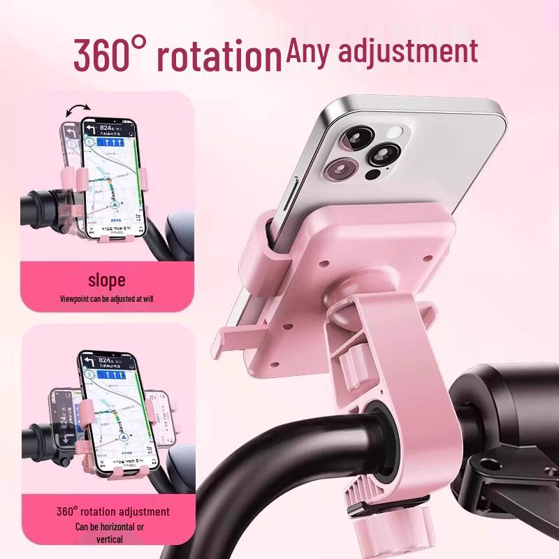 Electric Vehicle & Bike Shockproof Phone Holder Mount for Navigation
