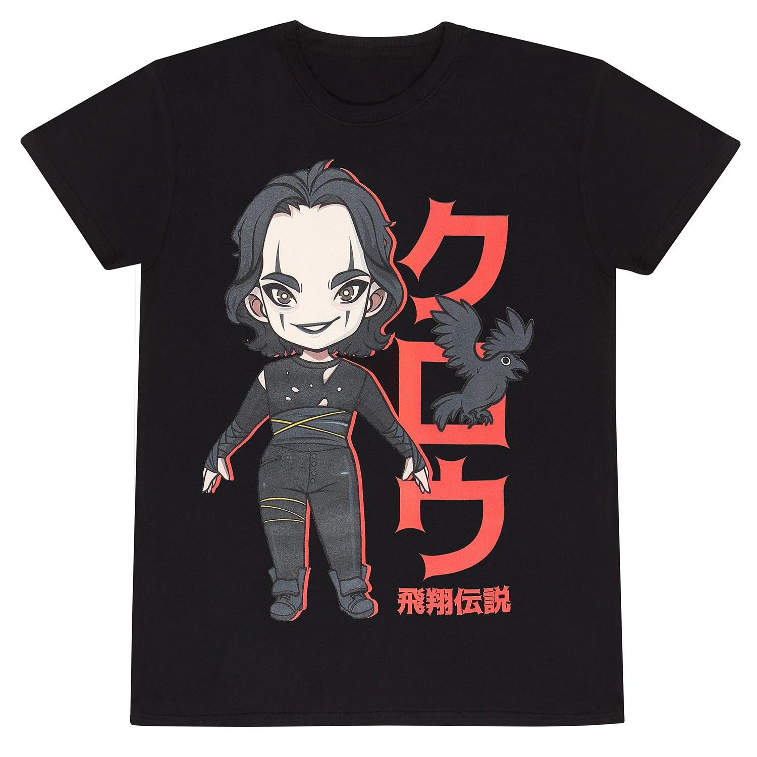 

The Crow Anime Official Merchandise T-Shirt M/L/XL/2XL New 4XL