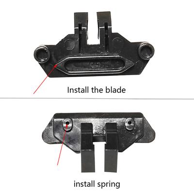Hair Clipper Swing Head Clipper Guide Block Clipper Replacement Parts With Tension Spring For 870 Clipper Accessories