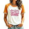 Women's Casual Short Sleeve Neck Printed T-Shirt