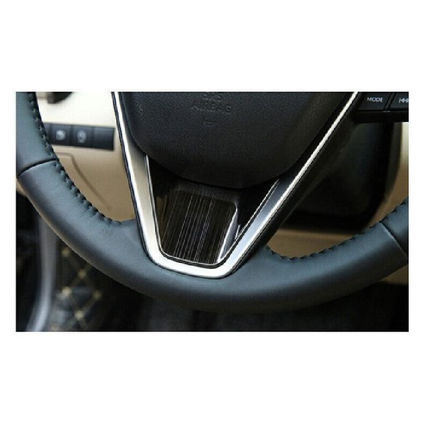 Inner Steering Wheel Sheet Cover Trim For Toyota Camry 2018- Black Titanium