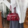 PU Reißverschluss Schultertaschen Basic Stil Vielseitig Neue Jugend 2026 Crossbody-Taschen für Damen Hohe Kapazität Nähgarn