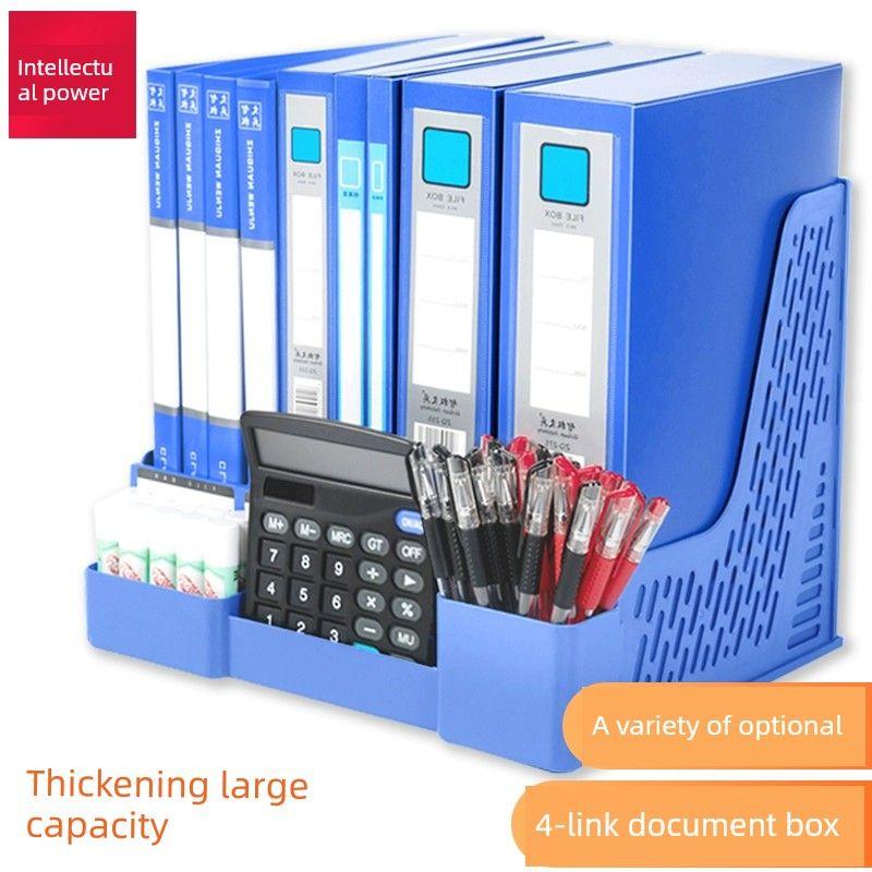 File Rack File Storage Box Storage Rack File Column File Box Office Desk Supplies File Shelf File Tray Desk Folder Surface Book Stand Book Stand File