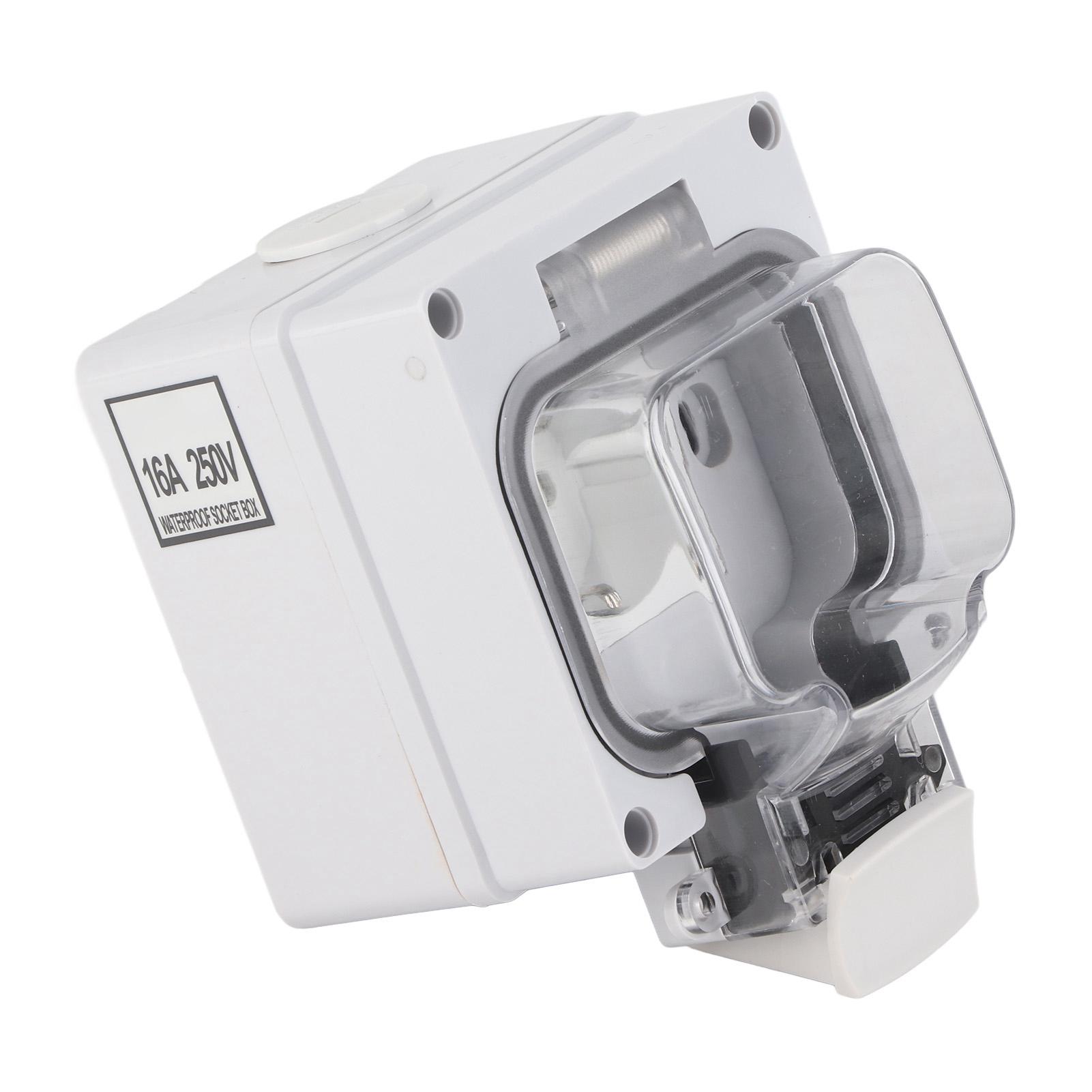 

Вулична розетка IP66 Водонепроникна Німецька вулична розетка для садів, майстерень 250В 16А